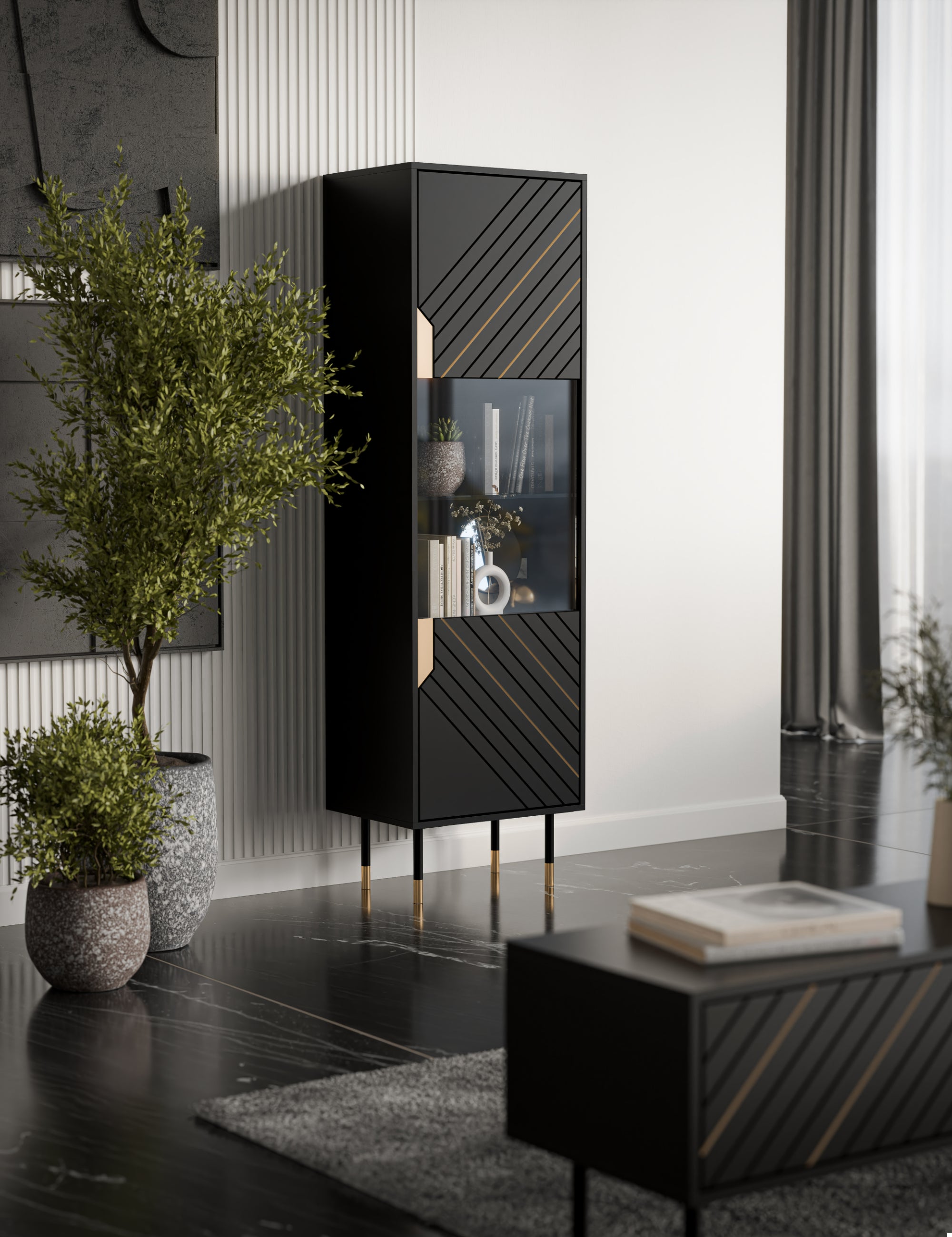 MOUNTAIN vitrineskab