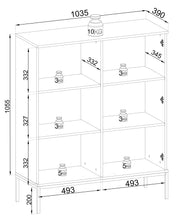 SENTO WT-104 vitrineskab