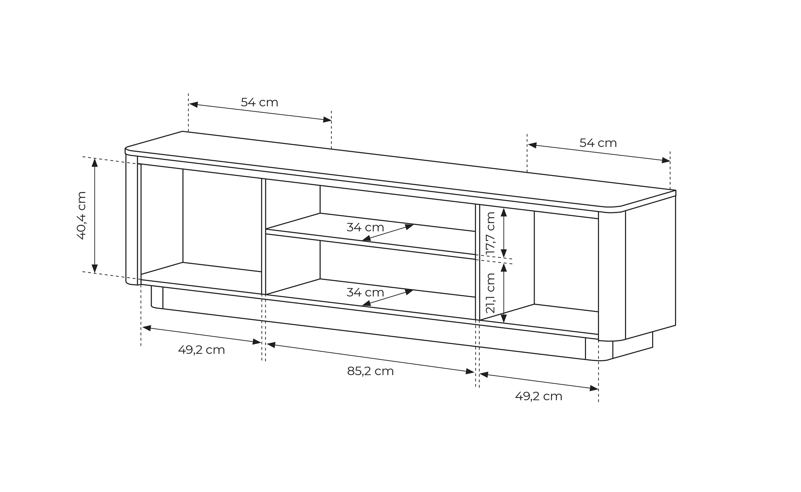 TORRO Tv-bord