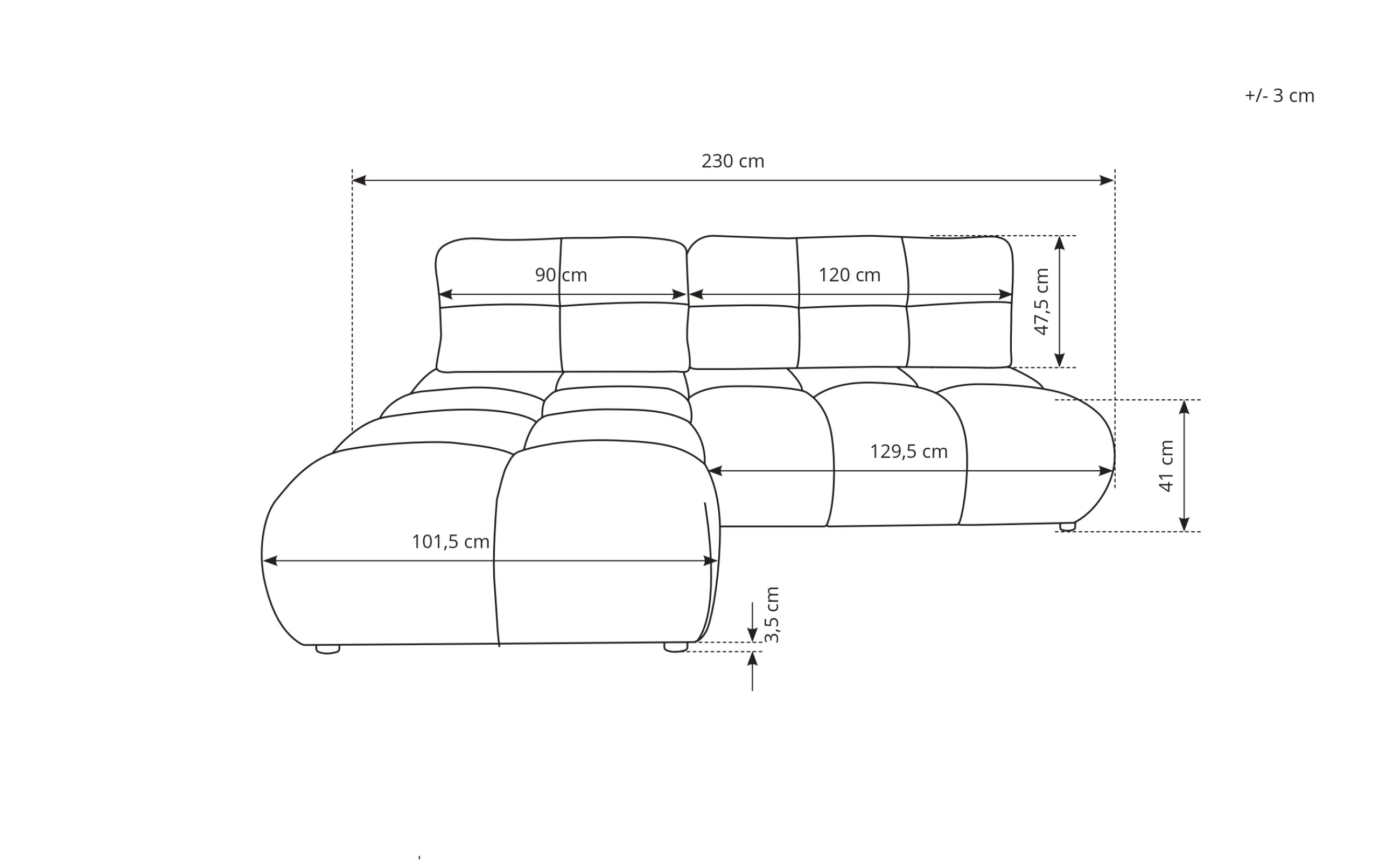 MILO sofa