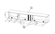 PHILIPPE 190 Tv-bord