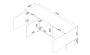 ISLA 150 TV-bord