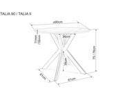 TALIA II spisebord