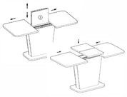NEVIO Spisebord