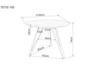 TETIS spisebord